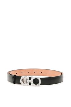 女装菲拉格慕腰带, Salvatore Ferragamo | Salvatore Ferragamo Crystal Gancini Belt商品图片 9.5折