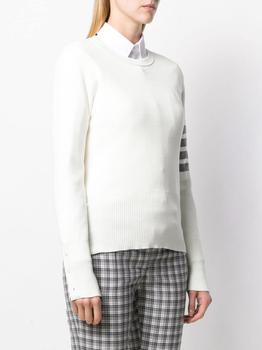 Love Stitch单肩包, Thom Browne | THOM BROWNE WOMEN MILANO STITCH CLASSIC CREW NECK PULLOVER W/4 BAR IN FINE MERINO WOOL商品图片 