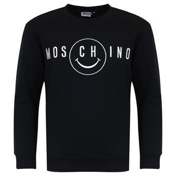 Moschino | Black Smiley Sweatshirt商品图片,4折×额外9折, 额外九折