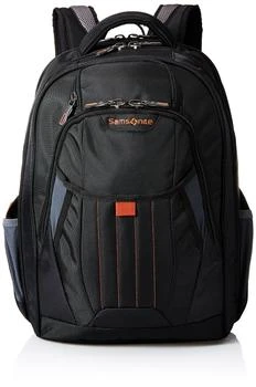 Samsonite | Samsonite Tectonic 2 Large Backpack, Black/Orange, 18 x 13.3 x 8.6 8.2折