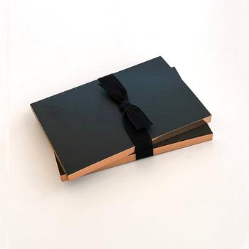 商品Wms&Co | Little Black Notebooks with Rose Gold Edging (set of 2),商家Verishop,价格¥115图片
