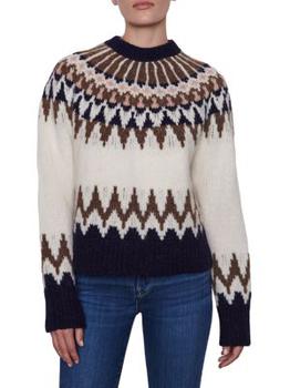 FRAME | Fairisle Crewneck Sweater商品图片,2.3折