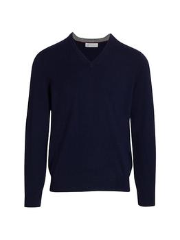 Brunello Cucinelli | Cashmere V-Neck Sweater商品图片,6折