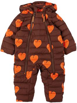 推荐棕色 Hearts 婴儿连体衣商品