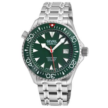 Gevril | Gevril Hudson Yards Automatic Green Dial Mens Watch 48806商品图片,2.9折