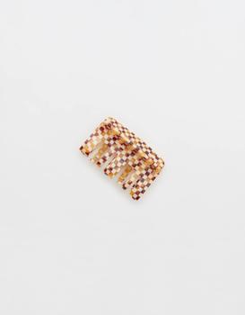 商品AEO Checkerboard Rectangle Claw Clip,商家American Eagle,价格¥86图片