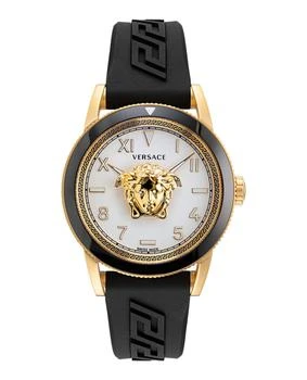 Versace | V-Palazzo Silicone Watch 3折×额外9折, 独家减免邮费, 额外九折