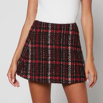 推荐Marni Tartan Wool-Blend Tweed Skirt商品