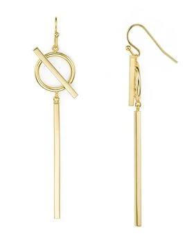 Argento Vivo | Circle and Bar Drop Earrings,商家Bloomingdale's,价格¥113