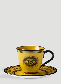Gucci | Set of Two Star Eye Demitasse Cups with Saucers,商家LN-CC,价格¥3880