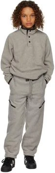 Essentials | Kids Gray Fleece Jacket,商家SSENSE,价格¥318