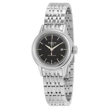 女士tissot automatic, Tissot | Carson Automatic Black Dial Stainless Steel Ladies Watch T0852071105100商品图片 4.3折