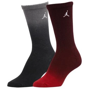 推荐Jordan Ombre Dip Dye 2 pack Crew Socks - Boys' Grade School商品
