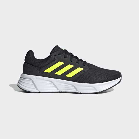 阿迪达斯女鞋高帮鞋, Adidas | 【Brilliant|包邮包税】阿迪达斯 GALAXY 6 M  训练运动鞋 跑步鞋  GW4141 CBLACK/SYELLO/CARBON商品图片 额外9折, 包邮包税, 额外九折