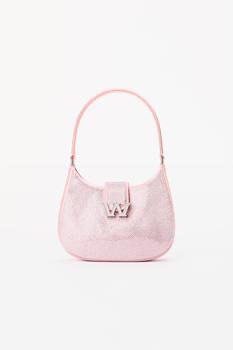 亚历山大·王包, Alexander Wang | W LEGACY SMALL HOBO IN CRYSTAL SATIN商品图片 