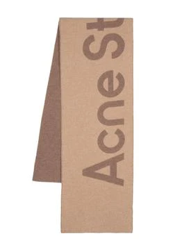 推荐ACNE STUDIOS - Logo Wool Scarf商品