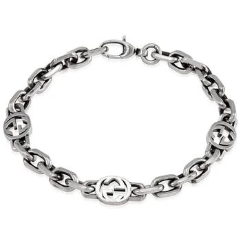 Gucci | Silver bracelet with Interlocking G 8.7折, 满$200减$10, 独家减免邮费, 满减