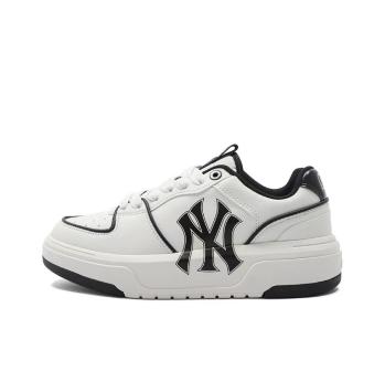 商品【享贝家】（国内现货- LY）MLB 纽约洋基队 厚底舒适板鞋 白色 男女同款 3ASXCA12N-50WHS图片