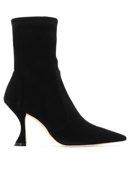 推荐Stuart Weitzman Women's  Black Ankle Boots商品
