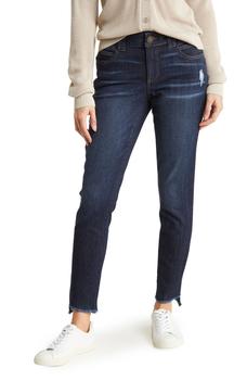Democracy, Democracy | AB Tech Frayed Ankle Crop Skinny Jeans商品图片 5.6折