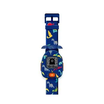推荐Itouch Unisex Kids Dino Dark Blue Silicone Strap Smartwatch 42.5 mm商品