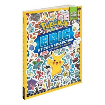 Pokemon Epic Sticker Collection 2nd Edition- From Kanto to Galar by Pikachu Press
