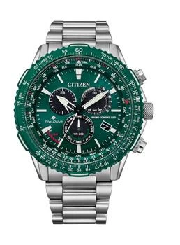 Citizen | Promaster Air A-T World Time Chronograph GMT Green Dial Men's Watch CB5004-59W 5.9折, 满$75减$5, 满减