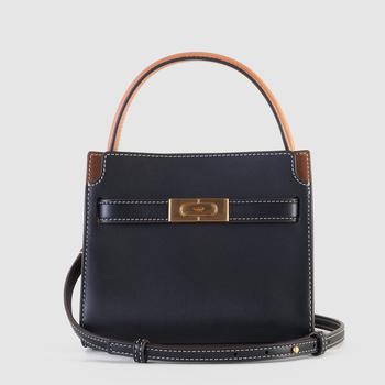 tory burch lee, Tory Burch | Tory Burch Women's Lee Radziwill Black Shoulder Bag商品图片 满$250减$20, 满减