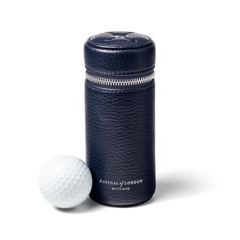 商品Aspinal of London | Golf ball holder navy pebble,商家Harvey Nichols,价格¥828图片
