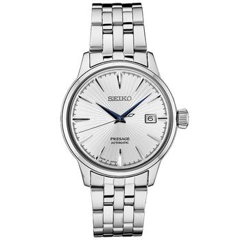 精工5号, Seiko | Men's Automatic Presage Stainless Steel Bracelet Watch 40.5mm商品图片 