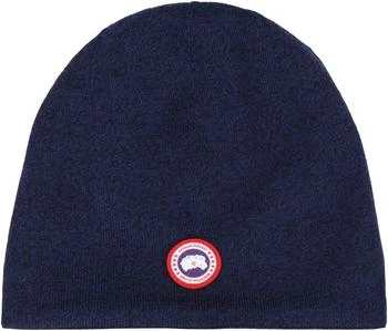 推荐Canada Goose	 Logo Patch Knitted Beanie商品