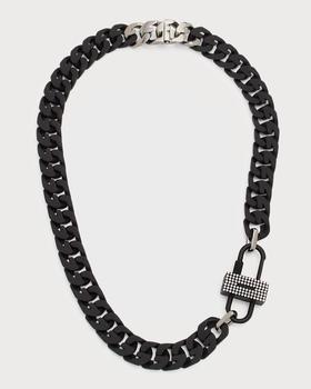 推荐G-Chain Necklace with Crystals商品