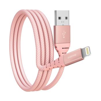 商品Apple MFi Certified iPhone 11/XR/SE/10/8 6ft Charging Cable | USB to Lightning Cable for iPhone - Rose Gold图片