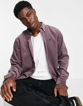 商品Carhartt WIP | Carhartt WIP madison corduroy shirt in purple,商家ASOS,价格¥805图片