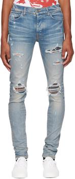 商品AMIRI | 蓝色 Flannel MX1 牛仔裤,商家SSENSE CN,价格¥9481图片