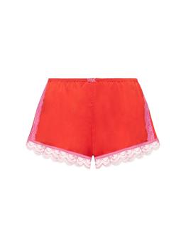 商品Apollo Lace & Satin Pajama Shorts图片