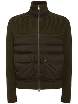 推荐Zip-up Down Cardigan商品