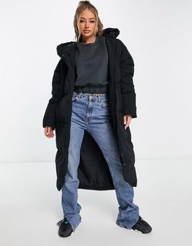 Adidas | adidas Outdoor Big Baffle jacket in black商品图片,