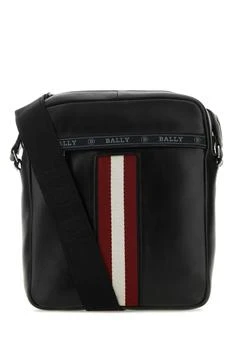 Bally | Bally Logo Printed Striped Zipped Messenger Bag 7.6折