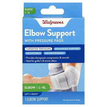 商品Walgreens | Elbow Support With Pressure Pads S/M,商家Walgreens,价格¥93图片