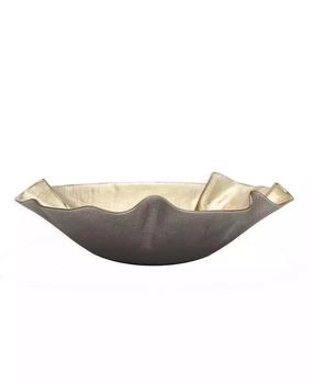 Classic Touch | Gold - Tone Brushed Bowl,商家Macy's,价格¥306