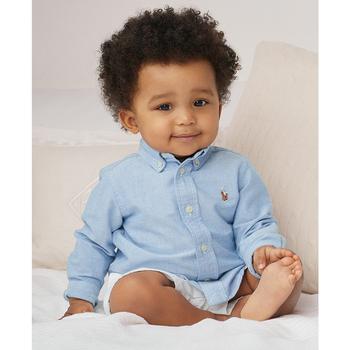 商品Ralph Lauren Baby Boys Solid Oxford Shirt图片