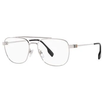 Burberry | Burberry 银 方形 眼镜 3.9折×额外9.2折, 独家减免邮费, 额外九二折