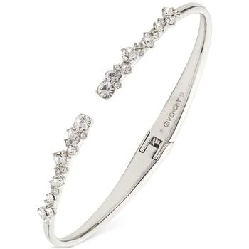Givenchy | Scattered Crystal-Set Thin Cuff Bracelet 