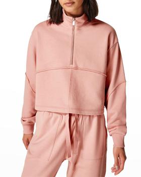 SWEATY BETTY | Revive Half-Zip Sweatshirt商品图片,