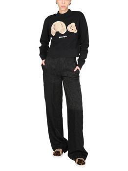Palm Angels | Palm Angels Womens Black Pants商品图片,满$175享8.9折, 满折