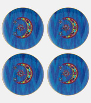 商品Les-Ottomans | The Moon Design set of 4 dinner plates,商家MyTheresa,价格¥1453图片
