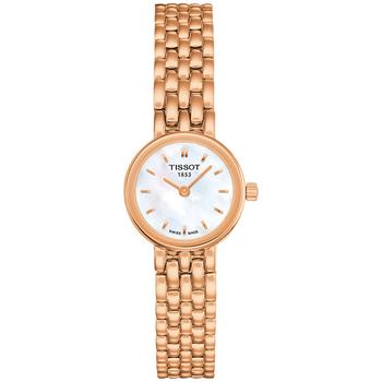 tissot lovely新款, Tissot | Women's Swiss Lovely Rose Gold-Tone PVD Stainless Steel Bracelet Watch 20mm T0580093311100商品图片 