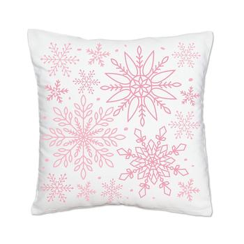 商品Big Dot of Happiness | Pink Winter Wonderland - Decor Canvas Cushion Case Throw Pillow Cover 16 x 16 In,商家Macy's,价格¥128图片