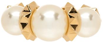 商品Gold Rockstud Pearl Ring,商家SSENSE,价格¥2913图片